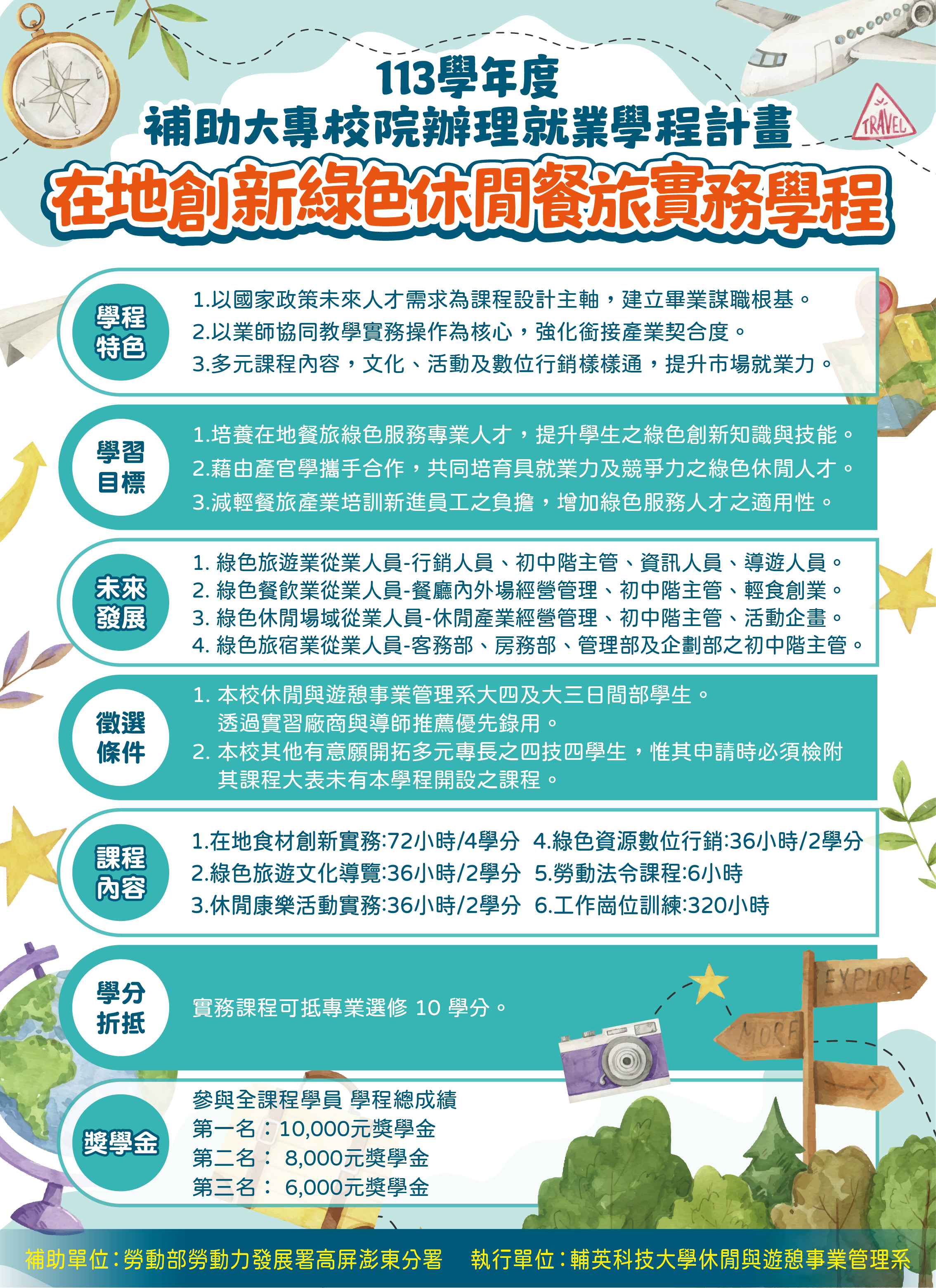 113學年度就業學程海報